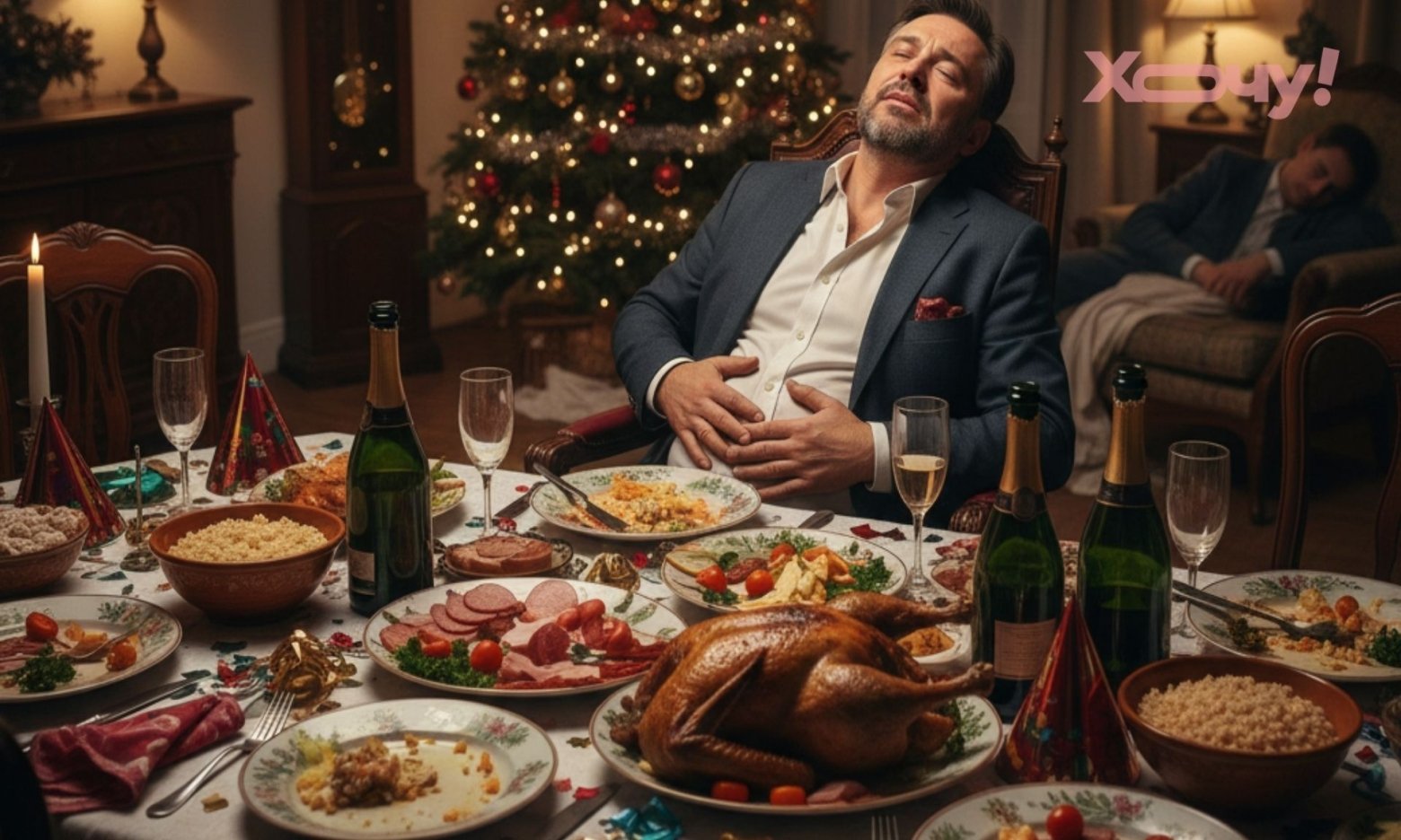 Їмо на свята правильно: поради, як знизити рівень стресу за час новорічних свят