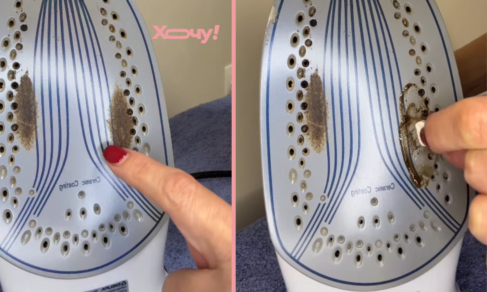 Як за хвилину зняти нагар з праски: знадобиться дешевий засіб з аптеки (ВІДЕО)