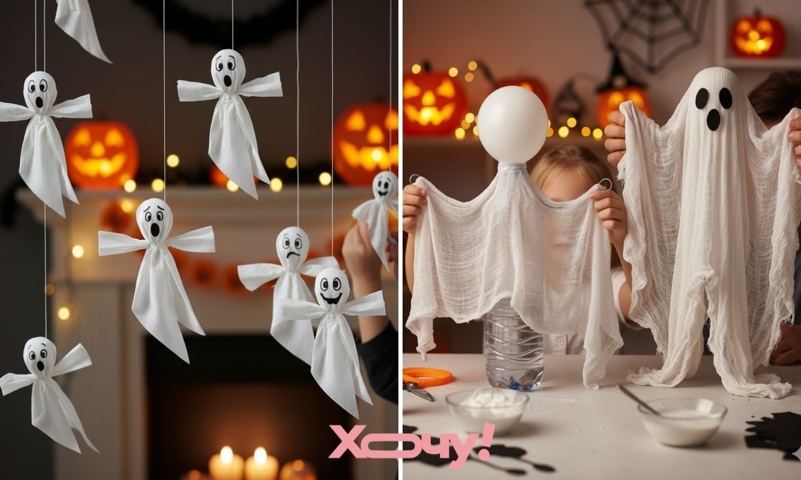 Секрети ідеального Геловін-декору: 3 ідеї кумедних привидів, які діти зроблять самі