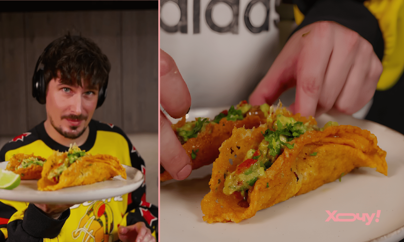 Пікантна закуска від Позитива: рецепт сирних тако з куркою (ВІДЕО)