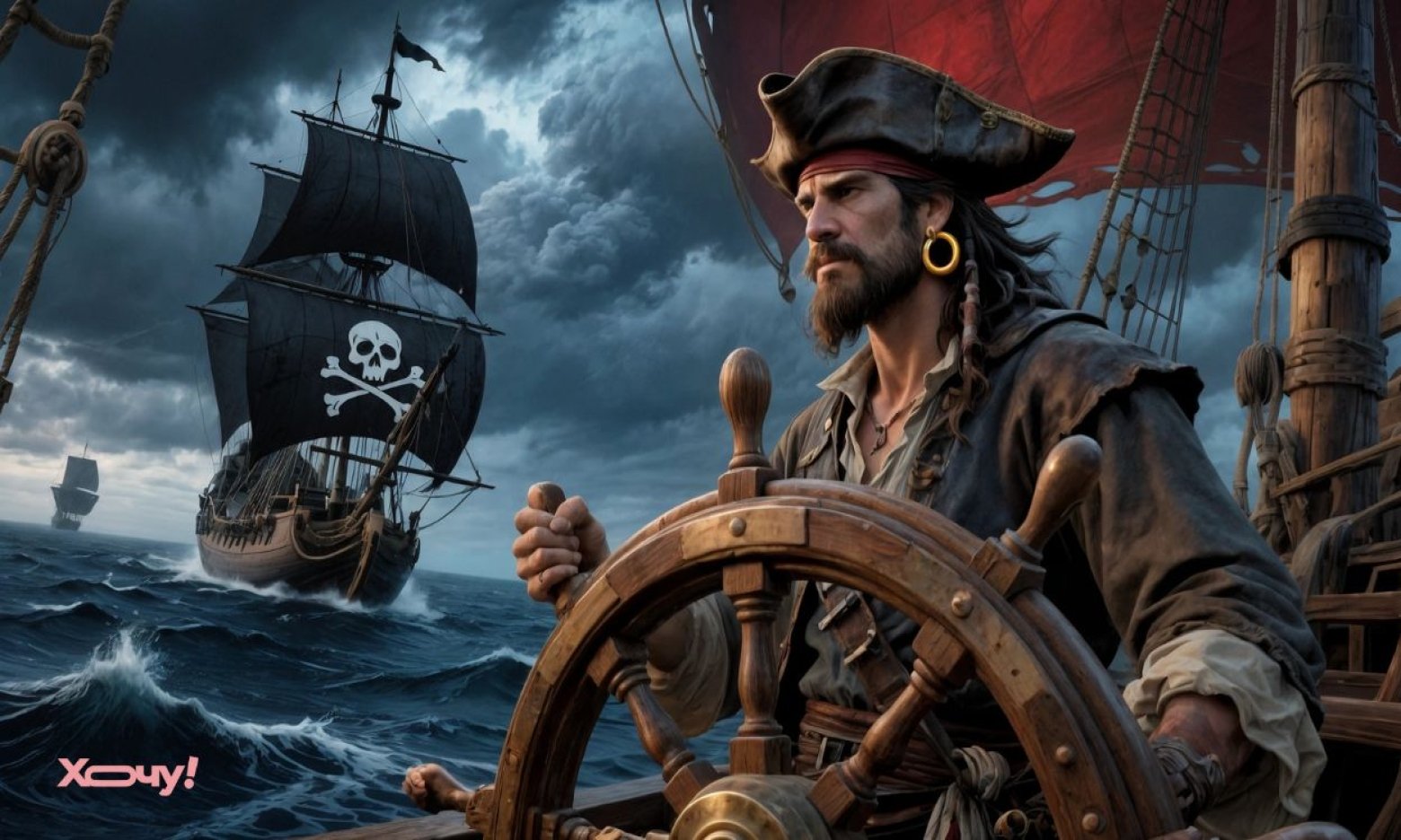 Взагалі не для краси: чому пірати носили сережки і як ця прикраса мала рятувати їх від шибениці